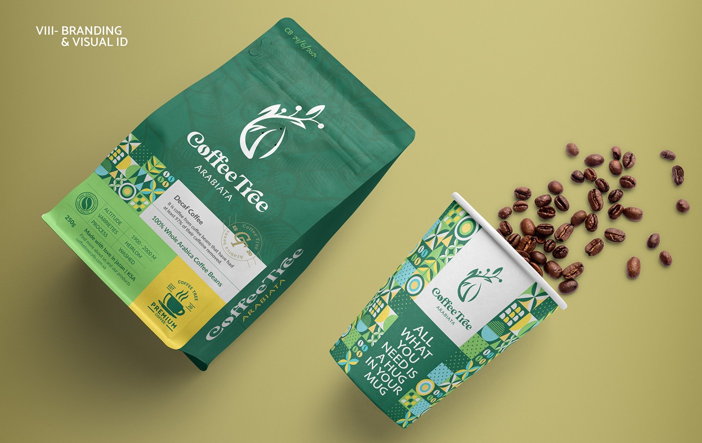 flat bottom brown paper bag Café de sac à fond plat