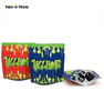 1g Petit Mini Paquet pour Gummies Bonbons Biscuits Anti-Odeur Feuille Stand Up Sac avec Fermeture Éclair À L'épreuve des Enfants 1g Mylar Sacs