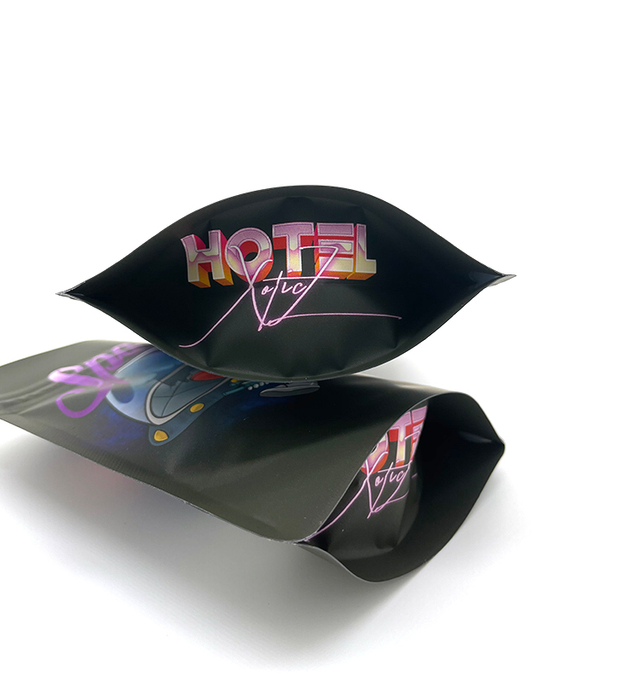 3.5 sacs emballages comestibles imprimés personnalisés Mini Mini Candy Candy Candy Soft Touch Sacs Mylar Sacs