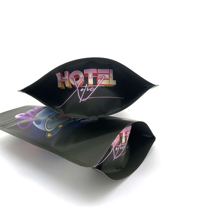 3.5 sacs emballages comestibles imprimés personnalisés Mini Mini Candy Candy Candy Soft Touch Sacs Mylar Sacs