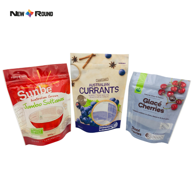 Logo personnalisé en gros en plastique Snack sous vide mangue fruits secs paquet pochette sac d'emballage alimentaire sec