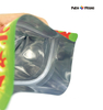 1g Petit Mini Paquet pour Gummies Bonbons Biscuits Anti-Odeur Feuille Stand Up Sac avec Fermeture Éclair À L'épreuve des Enfants 1g Mylar Sacs