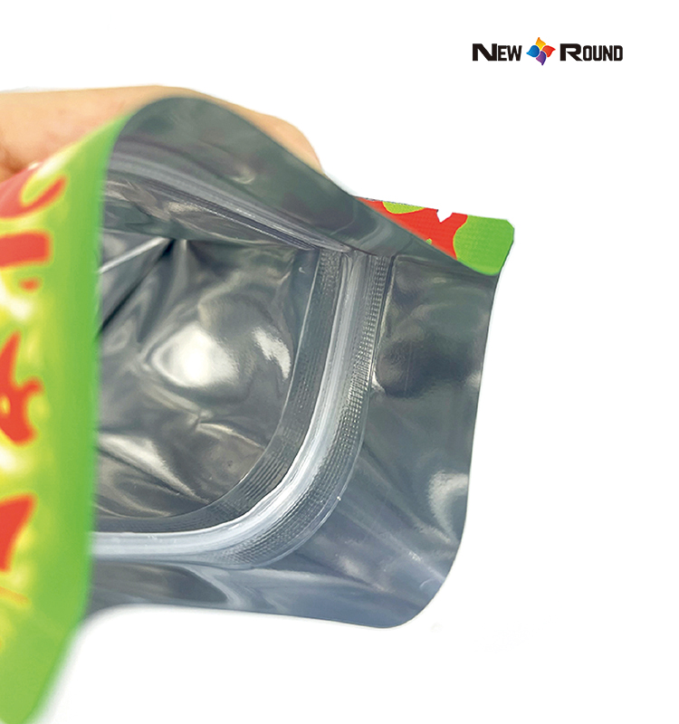 1g Petit Mini Paquet pour Gummies Bonbons Biscuits Anti-Odeur Feuille Stand Up Sac avec Fermeture Éclair À L'épreuve des Enfants 1g Mylar Sacs