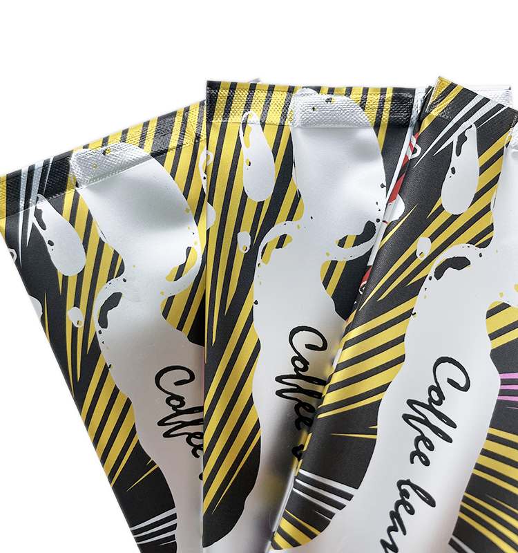 Poche à soufflets imprimée par coutume de joint de quadruple de sac de café de joint de Stabilo de papier d'aluminium