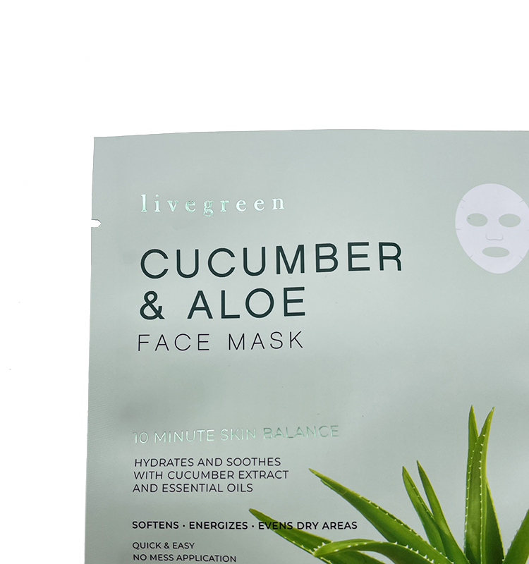 Sachet d'échantillons de feuille de papier d'aluminium d'impression personnalisée, emballage scellé à trois côtés, sac d'emballage masqué pour liquide facial