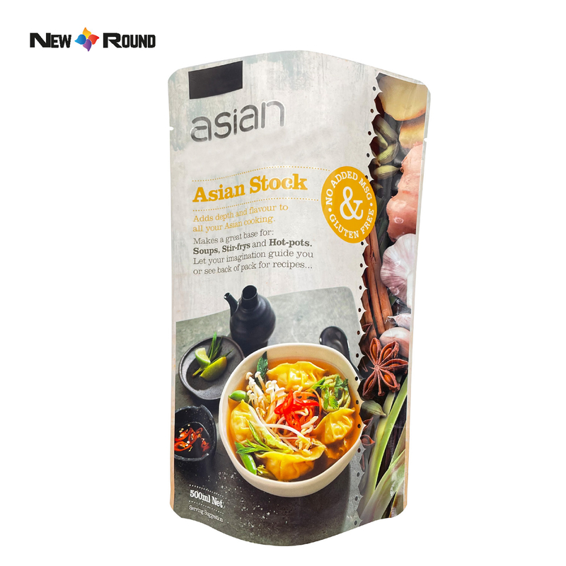 Sauce en plastique emballage alimentaire sac de cuisson à haute température pochette de cornue alimentaire