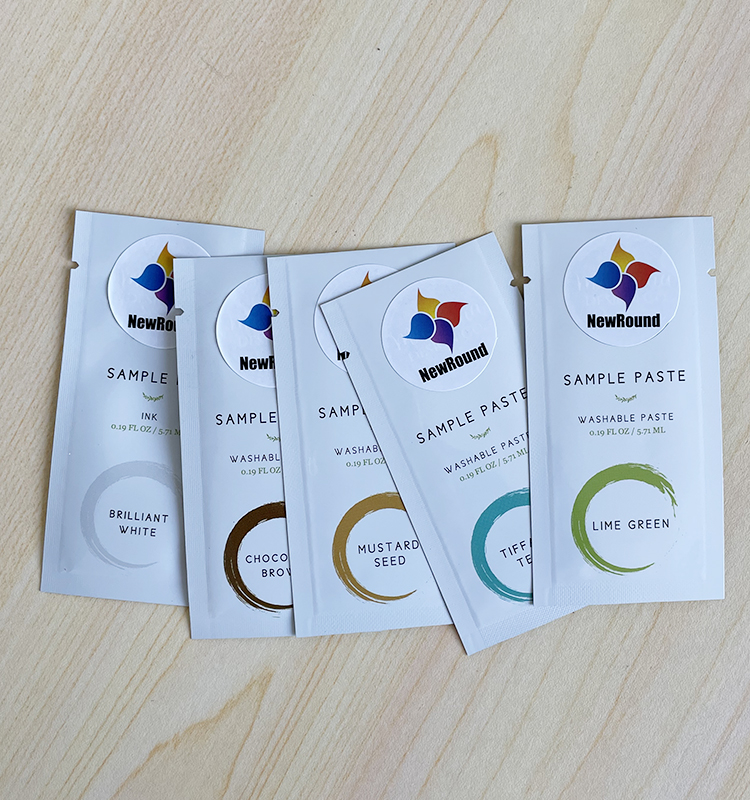 Mini crème thermoscellée à impression numérique personnalisée, huile de Massage, shampoing, soins de la peau, Sachet en plastique, forme libre, emballage d'échantillon de Lotion