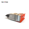 Pochette en plastique imprimée personnalisée, grande taille 5kg 10kg 15kg, poignée à fond plat, fermeture éclair refermable, sacs d'emballage alimentaire pour chiens de compagnie