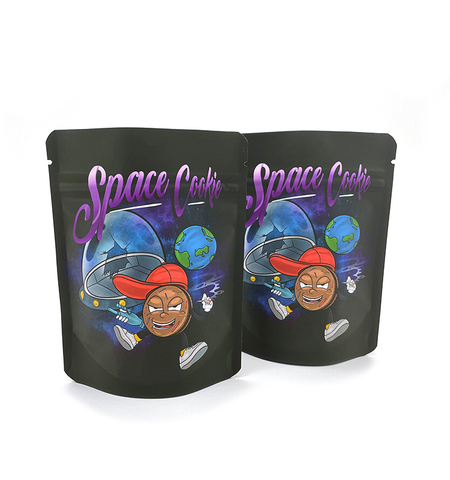 3.5 sacs emballages comestibles imprimés personnalisés Mini Mini Candy Candy Candy Soft Touch Sacs Mylar Sacs