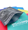La petite coutume a imprimé l'emballage de sachets de café d'aluminium de thermocollage de sacs en papier de Brown emballage