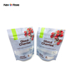 Logo personnalisé en gros en plastique Snack sous vide mangue fruits secs paquet pochette sac d'emballage alimentaire sec