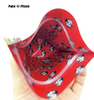 Plastique en plastique paquet tactile Sacle d'emballage numérique Noir mat