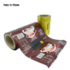 Film d'emballage alimentaire imprimé personnalisé en papier d'aluminium/rouleau de Film d'emballage en sachet laminé en plastique pour collation