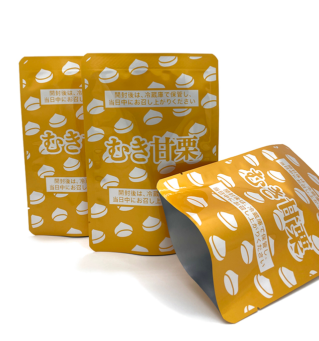 La coutume a imprimé le sac plat stratifié par papier d'aluminium de petite poche du sachet trois de joint latéral