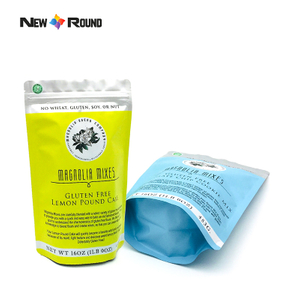 Sacs en Mylar imprimés personnalisés, poudre de citron, chips comestibles, anti-odeur, sac d'emballage de bonbons/sucre/collation/graines, sac de graines en plastique scellé