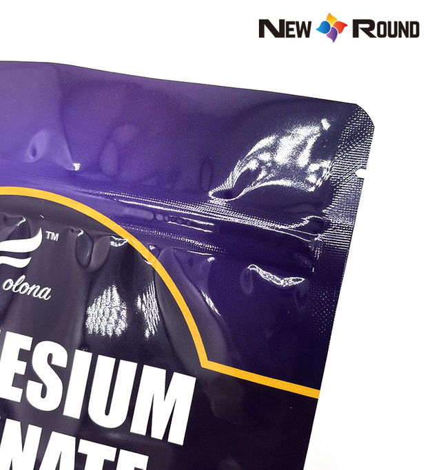 Les fabricants personnalisés d'impression numérique tiennent le sac en plastique de poudre de protéine de lactosérum de poche de tirette d'emballage alimentaire avec la tirette