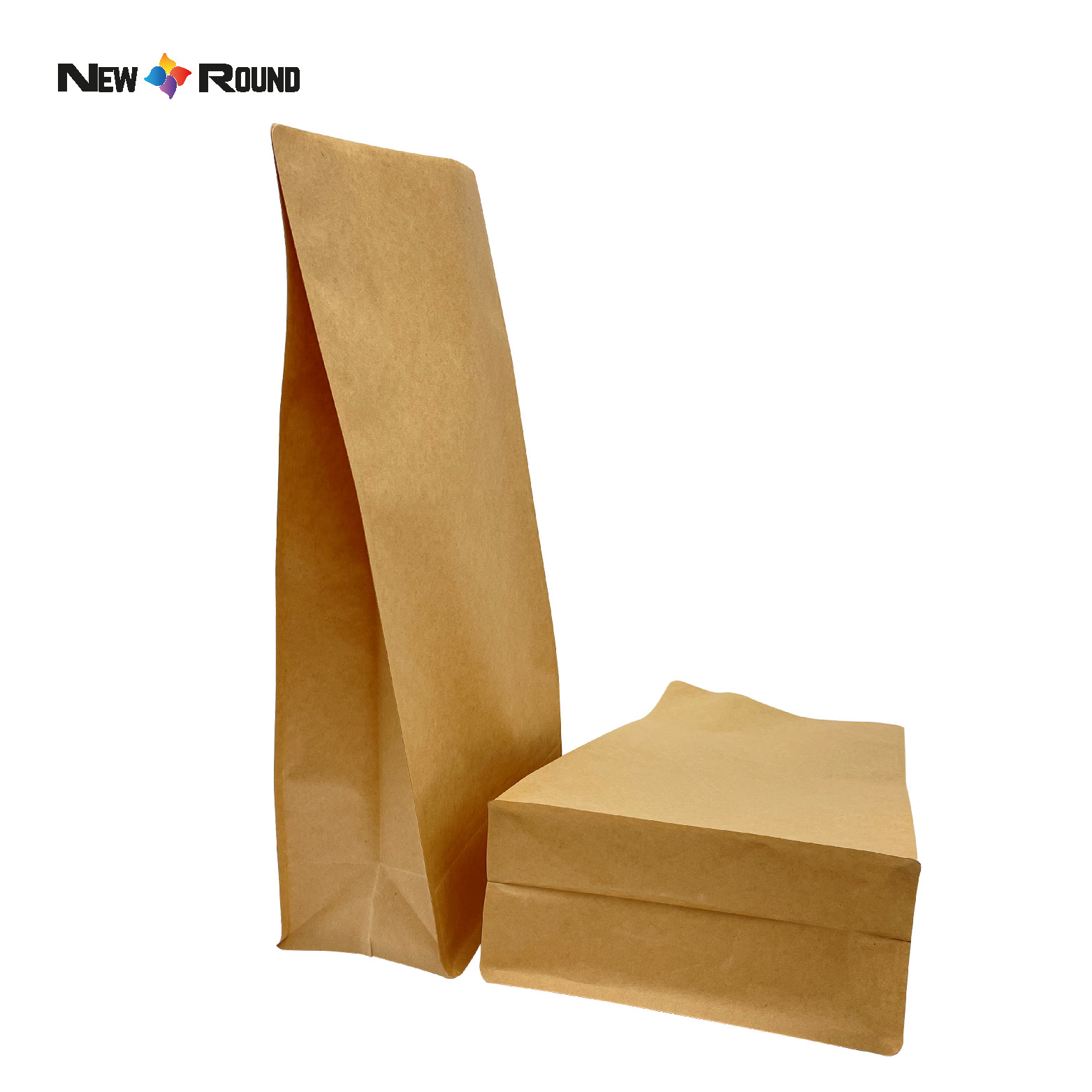 PLA biodégradable refermable compostable emballage biodégradable pochette imprimée papier Kraft personnalisé Logo emballage sac de café