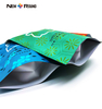 Logo personnalisé emballage en plastique écologique Stand Up Zipper Ziplock recyclable refermable sac en plastique biodégradable