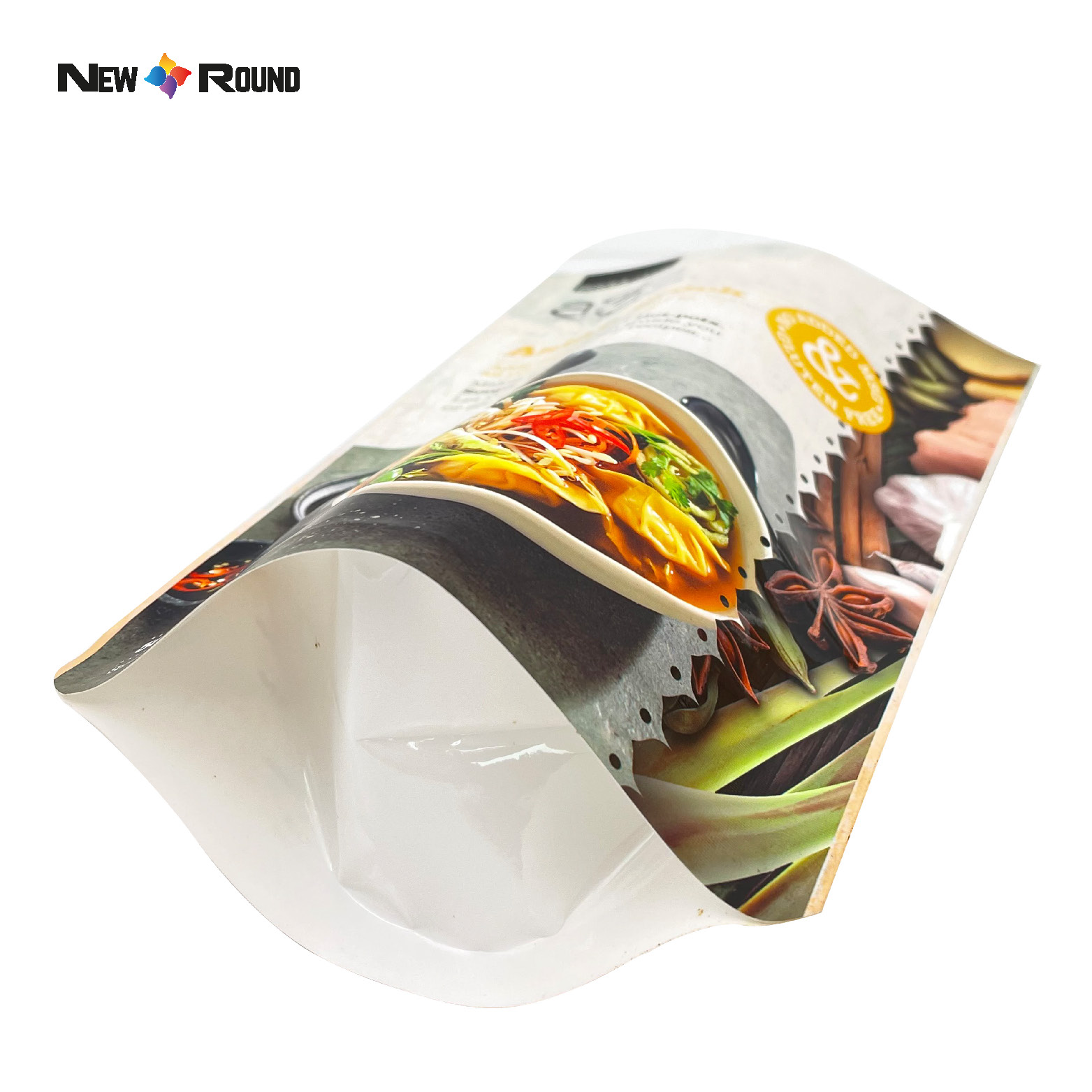 Sauce en plastique emballage alimentaire sac de cuisson à haute température pochette de cornue alimentaire