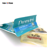 Sac scellé à fond plat, fermeture éclair refermable, en plastique, pour aliments du bétail, chat, chien, oiseau, lapin, sac d'emballage alimentaire