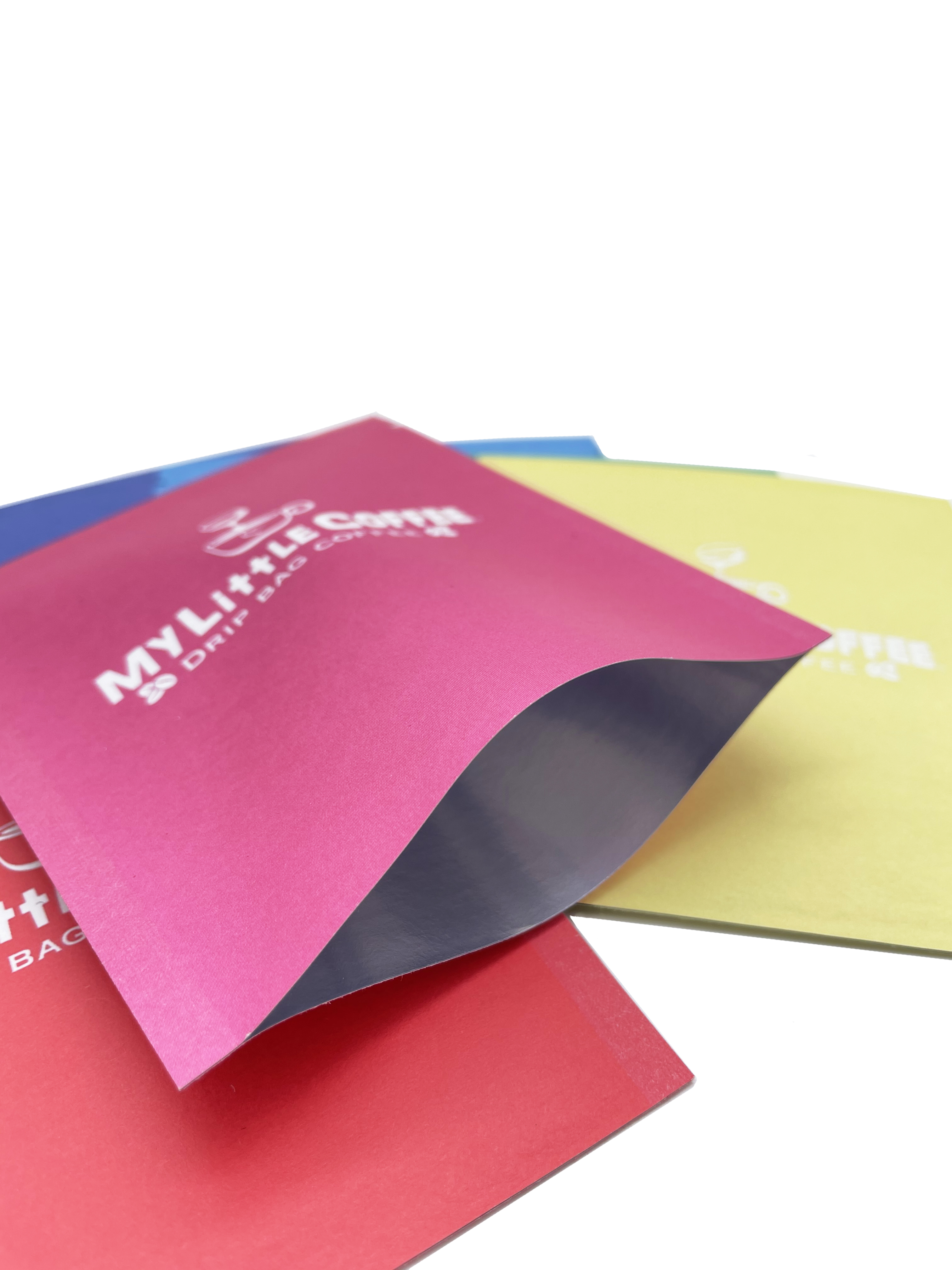 La petite coutume a imprimé l'emballage de sachets de café d'aluminium de thermocollage de sacs en papier de Brown emballage