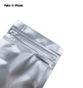 50g 500g 1kg fond plat personnalisé imprimé sacs de thé de café vides sacs d'emballage de grains de café