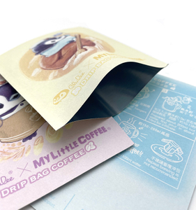 Sac plat latéral biodégradable de joint de la coutume 3 de poche de papier d'emballage pour le paquet témoin de cosmétiques