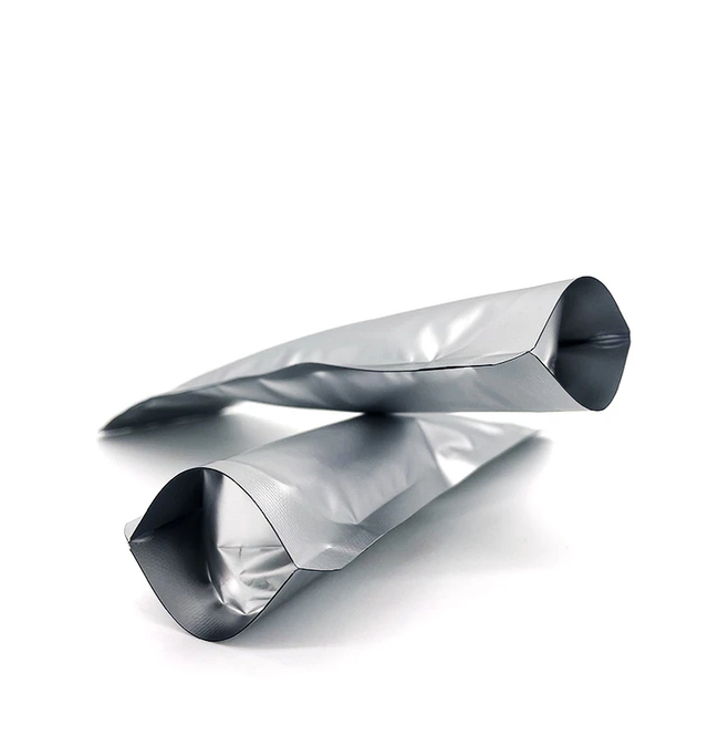 Sac en Mylar résistant aux enfants, argent mat, avec Logo, en plastique thermoscellé, doux au toucher, fermeture éclair, sac à fermeture éclair anti-odeur