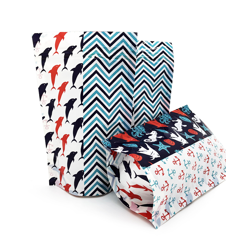 Sacs de poche d'emballage biodégradables compostables à 100%, emballage dégradable, sacs debout écologiques pour graines de fleurs