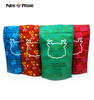 Logo personnalisé emballage en plastique écologique Stand Up Zipper Ziplock recyclable refermable sac en plastique biodégradable