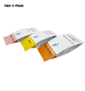 Logo personnalisé jetable imprimé en plastique PET aluminium givré Ziplock refermable emballage de qualité alimentaire congelé sac à gousset en aluminium