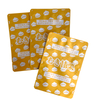 La coutume a imprimé le sac plat stratifié par papier d'aluminium de petite poche du sachet trois de joint latéral