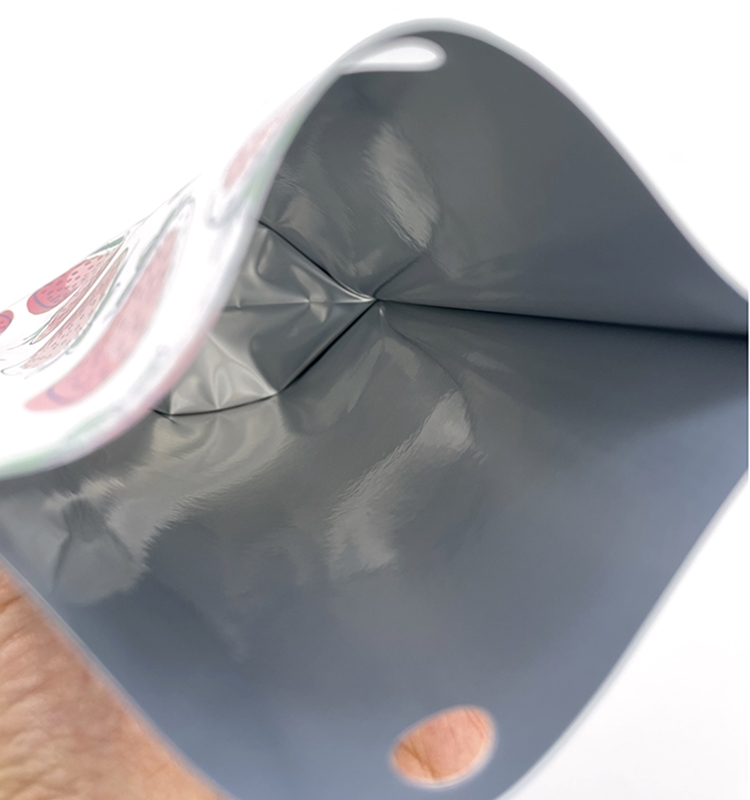 Emballage de collations de thé avec Logo imprimé personnalisé, pochette debout en papier d'aluminium, sacs en papier Kraft biodégradable à fermeture éclair, emballage alimentaire