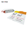 Logo personnalisé jetable imprimé en plastique PET aluminium givré Ziplock refermable emballage de qualité alimentaire congelé sac à gousset en aluminium