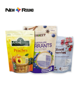 Logo personnalisé en gros en plastique Snack sous vide mangue fruits secs paquet pochette sac d'emballage alimentaire sec