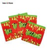 1g Petit Mini Paquet pour Gummies Bonbons Biscuits Anti-Odeur Feuille Stand Up Sac avec Fermeture Éclair À L'épreuve des Enfants 1g Mylar Sacs