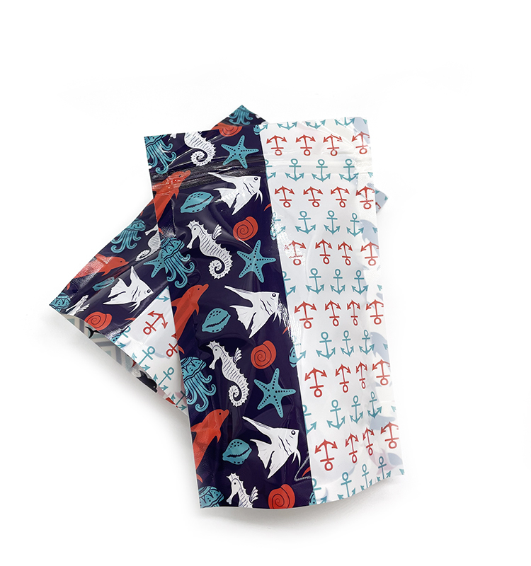 Sacs de poche d'emballage biodégradables compostables à 100%, emballage dégradable, sacs debout écologiques pour graines de fleurs