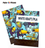 100% biodégradable PLA écologique compostable de qualité alimentaire Snack Stand Up sac Kraft Ziplock Zipper Stand Up pochette en papier