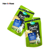 Pochette en plastique imprimée numérique personnalisée écologique Doy Pack pochette à fermeture éclair réutilisable amincissante sac de nourriture pour animaux de compagnie