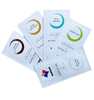 Mini crème thermoscellée à impression numérique personnalisée, huile de Massage, shampoing, soins de la peau, Sachet en plastique, forme libre, emballage d'échantillon de Lotion