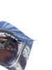 Pouche à preuves odorce Gummies Candy Sugar Food Emballage Sacs Mylar imprimés numériques personnalisés 3,5 g avec fermeture éclair et fenêtre