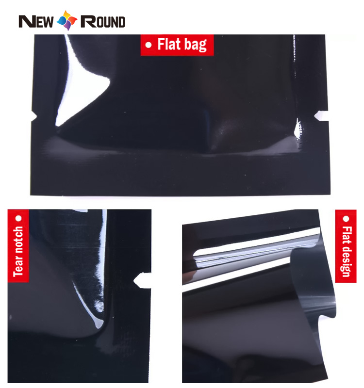 Sacs plats de Mylar d'impression directe de preuve d'odeur de la tirette 3.5g de poche en plastique