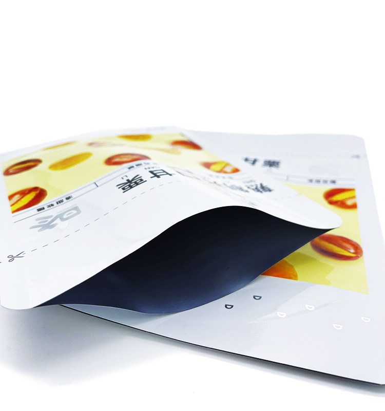 Sacs imprimés personnalisés de papier d'aluminium pour les noix de cajou alimentaires, les chips d'arachide, les sacs d'emballage alimentaire de collation de fruits secs
