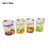 Qualité alimentaire biodégradable debout mangue ananas banane fruits secs chips sac de collation en aluminium
