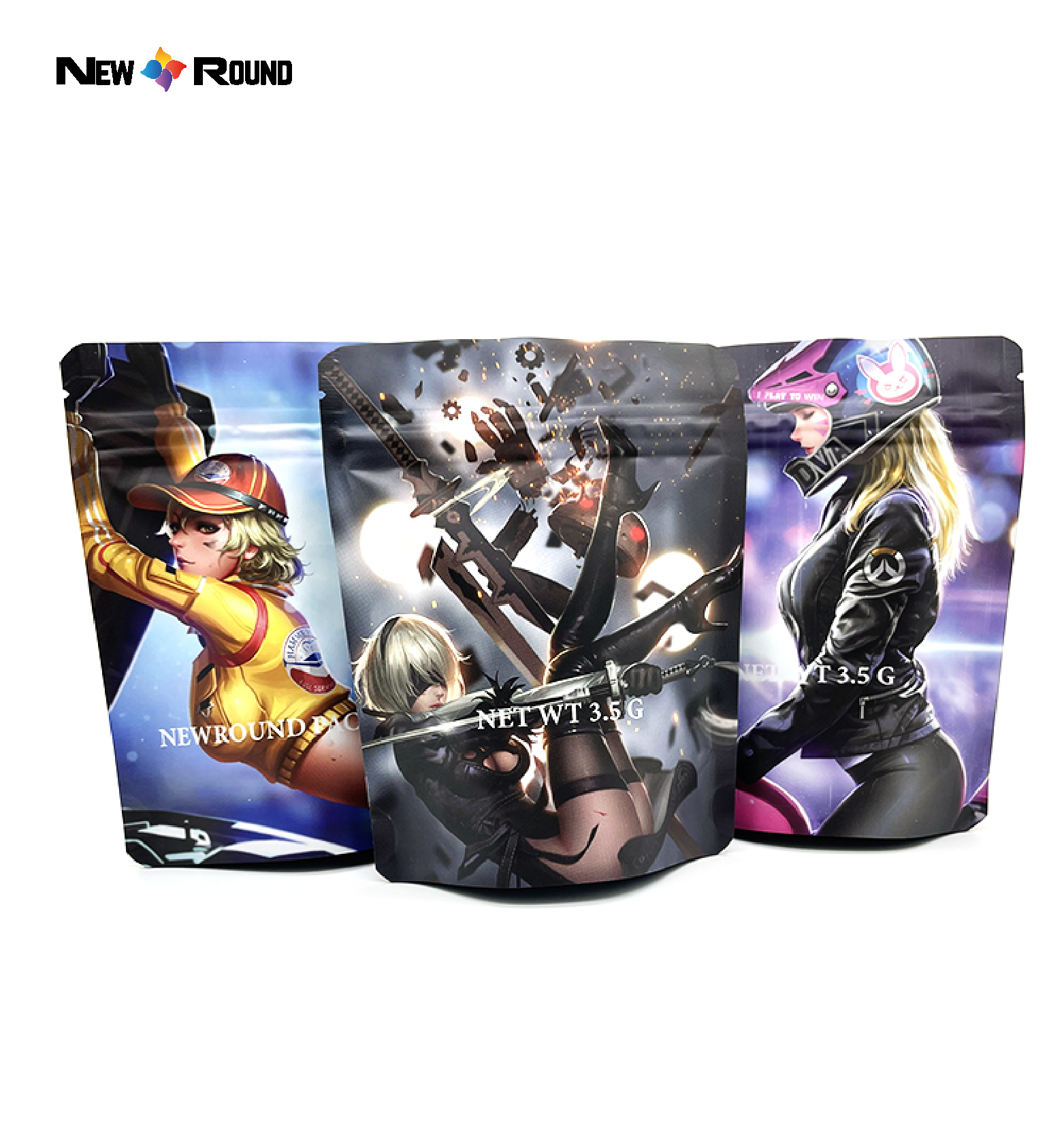 emballage en sac plastique transparent