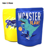 Sacs en plastique Mylar hermétiques anti-odeur, petit emballage holographique Laser réutilisable à fermeture éclair, Mini sac de gommes