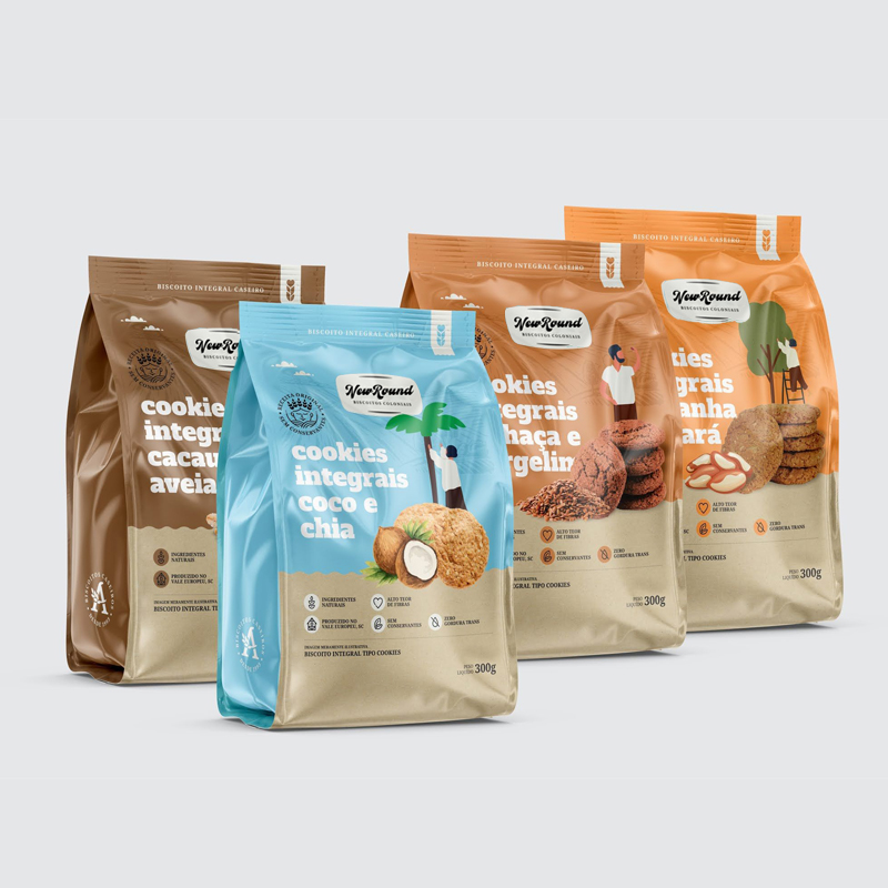 Emballage de joint latéral résistant aux enfants pour les produits comestibles