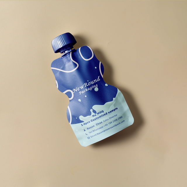 Sachets de bec imprimés personnalisés pour la nourriture de marque