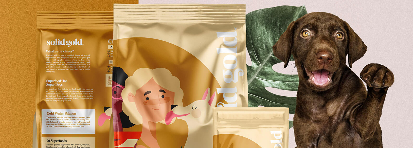 Sacs de rangement des aliments pour chiens en vrac