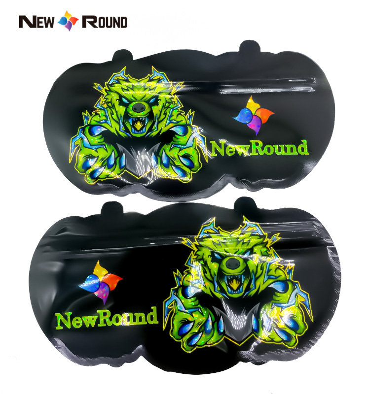 Emballage en plastique de sac de nourriture de Mylar de poche d'impression directe imprimée par forme de tirette